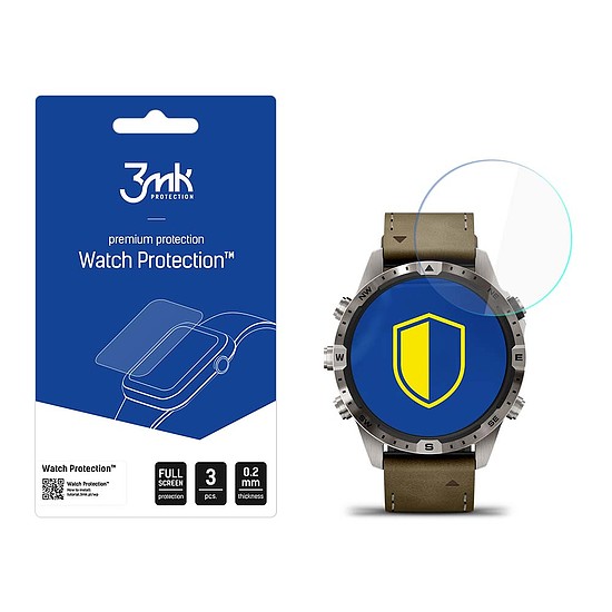 3mk Watch Protection v. FlexibleGlass hibrid üveg Garmin MARQ Gen 2-hez
