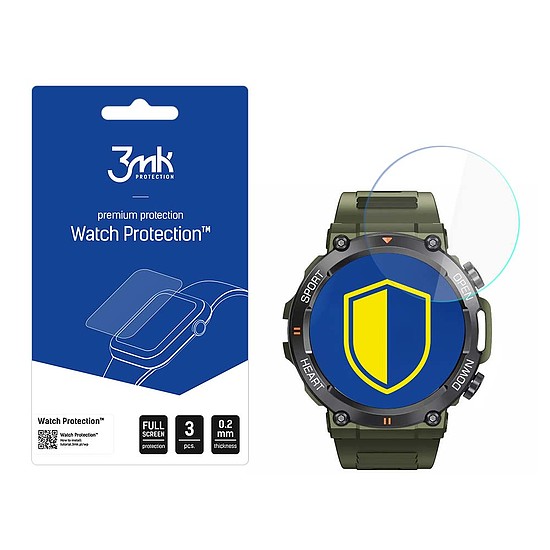 3mk Watch Protection v. FlexibleGlass hibrid üveg Rubicon RNCE95-ön