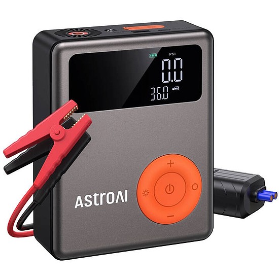 4 az 1-ben Jump starter + Gumiabroncs felfújó + Power bank AstroAI DK-MF139