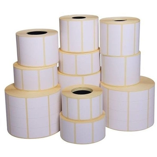 47x62mm öntapadó papír címke cséve átmérő 40mm 1000db /tekercs