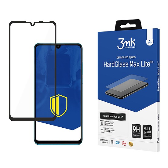 9H 3mk HardGlass Max Lite üveg Huawei P30 Lite készüléken