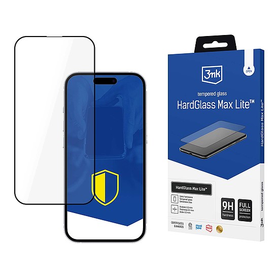 9H 3mk HardGlass Max Lite üveg iPhone SE 4-hez