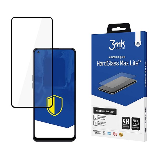 9H 3mk HardGlass Max Lite üveg Oppo Reno 7 Lite 5G készüléken