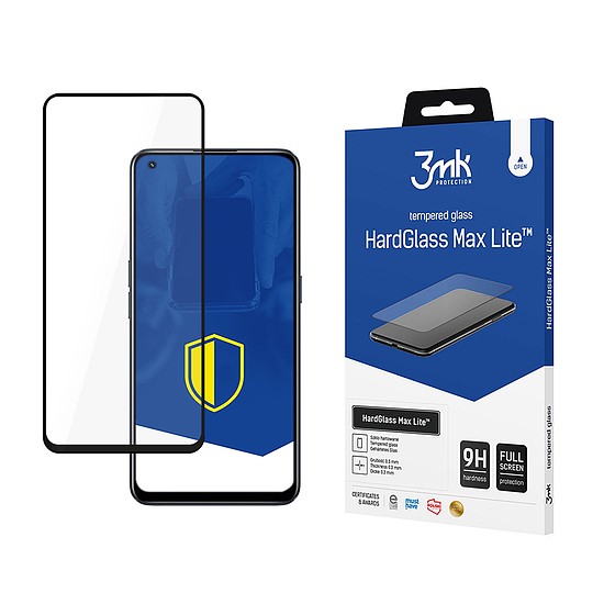 9H 3mk HardGlass Max Lite üveg Realme 9 Pro készüléken