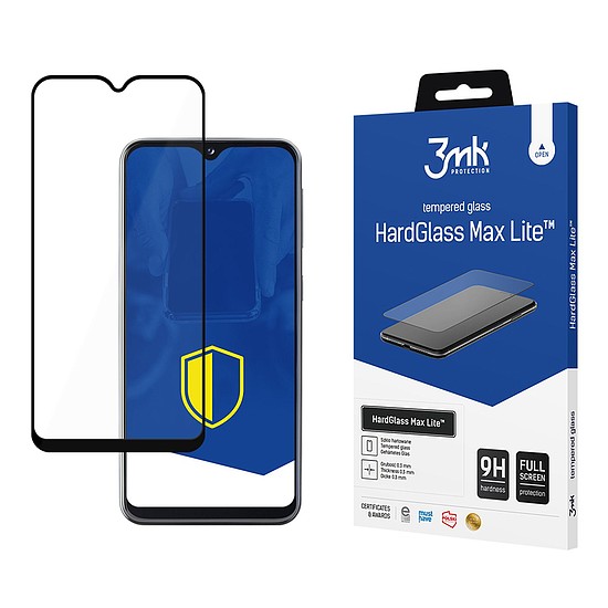 9H 3mk HardGlass Max Lite üveg Samsung Galaxy A20e készülékhez