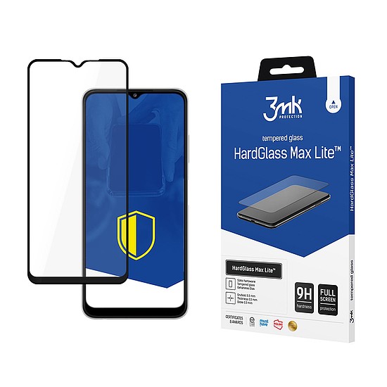 9H 3mk HardGlass Max Lite üveg Samsung Galaxy A22 készülékhez