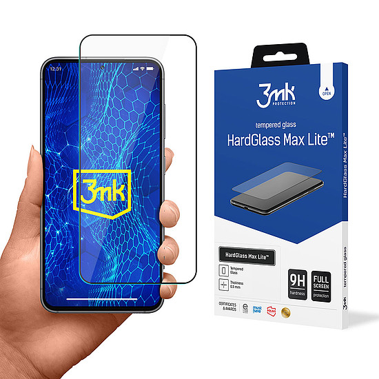 9H 3mk HardGlass Max Lite üveg Samsung Galaxy S24+ készülékhez