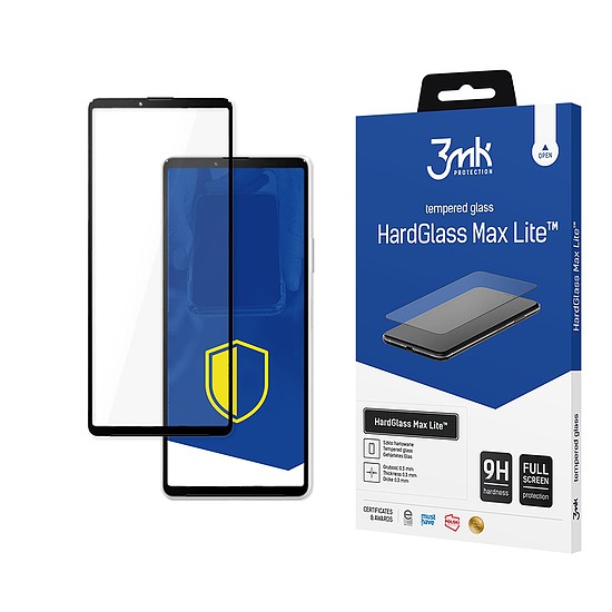 9H 3mk HardGlass Max Lite üveg Sony Xperia 10 III 5G telefonhoz