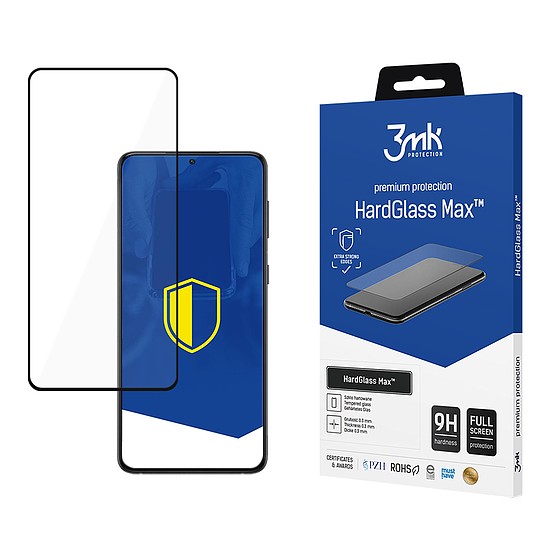 9H 3mk HardGlass Max üveg Samsung Galaxy S21 FE 5G készülékhez