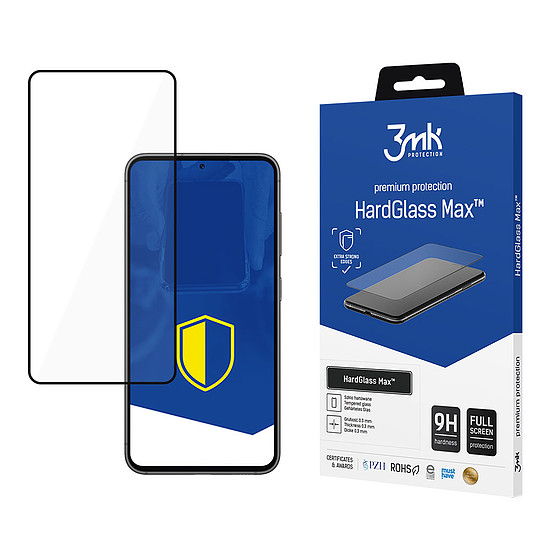 9H 3mk HardGlass Max üveg Samsung Galaxy S24-hez