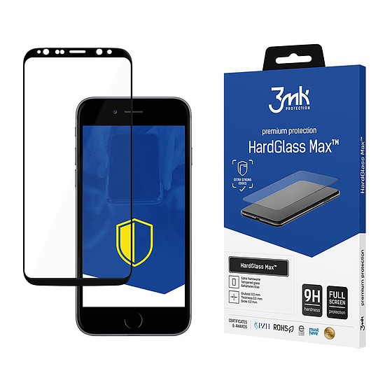 9H 3mk HardGlass Max üveg Samsung Galaxy S8+ / S9+ készülékhez