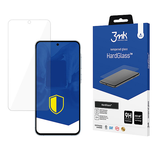 9H 3mk HardGlass üveg a Samsung Galaxy A55 5G készüléken