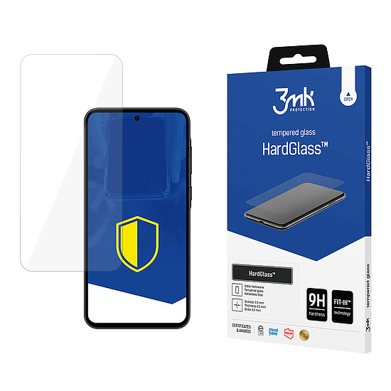9H 3mk HardGlass üveg a Samsung Galaxy M35 5G készüléken