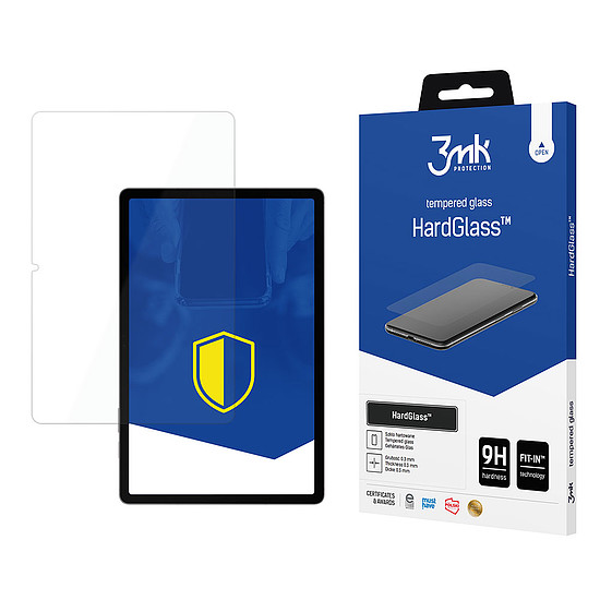 9H 3mk HardGlass üveg Samsung Galaxy Tab S9 FE készülékhez