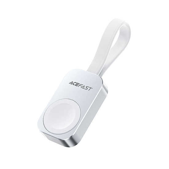 Acefast E21 5W-os vezeték nélküli töltő Apple Watch-hoz - ezüst