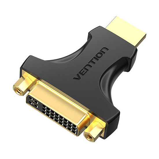 Adapter HDMI dugasz DVI-hez 24+5 Aljzat Vention AIKB0 kétirányú