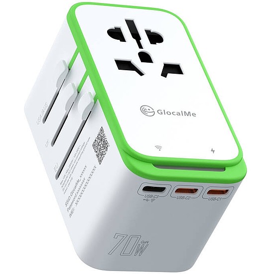 Adapter Roamplug z hotspotem 4G/LTE Wi-Fi GlocalMe Cloud SIM (Roamplug white)