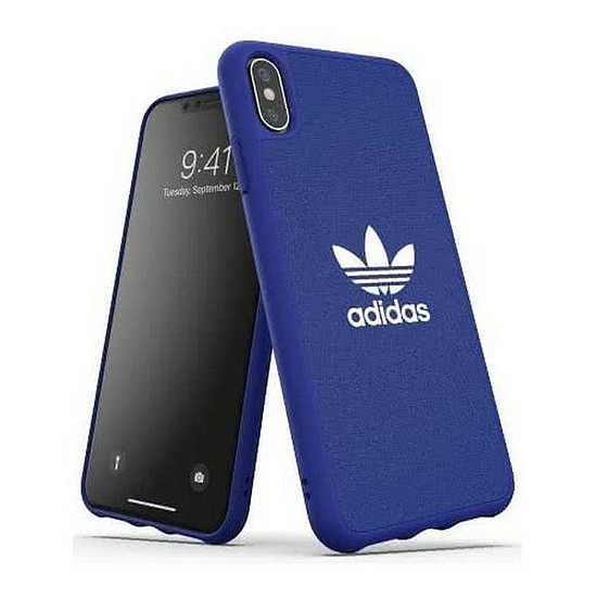 Adidas öntött tok CANVAS iPhone Xs Max kék/kék 34960