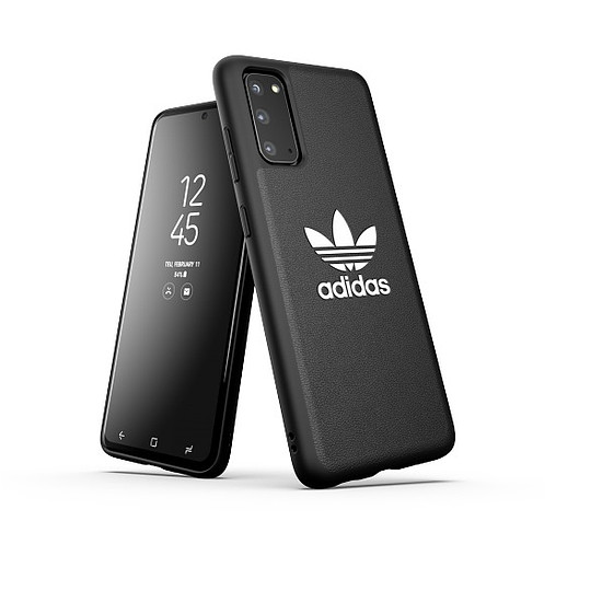 Adidas OR formázott tok Samsung Galaxy S20 készülékhez, trefoil, fekete