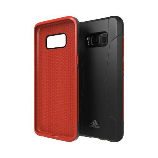 Adidas SP Solo tok Samsung Galaxy S8-hoz - fekete és piros (189631)