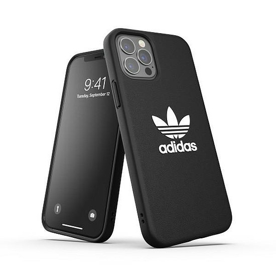 Adidas VAGY öntött tok BASIC iPhone 12/12 Pro fekete-fehér 42215