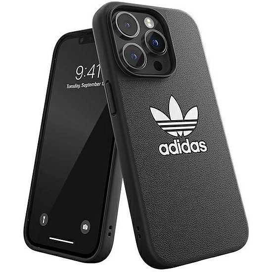 Adidas VAGY öntött tok BASIC iPhone 14 Pro 6.1" fekete/fekete 50178