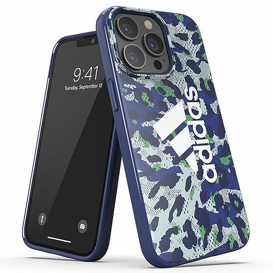 Adidas VAGY Snap Case Leopard iPhone 13/13 Pro 6.1" kék/kék 47260