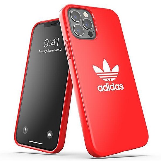 Adidas VAGY SnapCase Trefoil iPhone 12/12 Pro piros/piros 42293