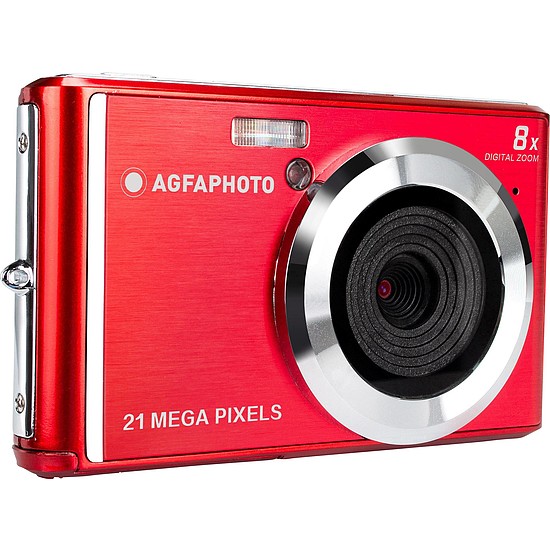 Agfaphoto Kompakt fényképezőgép - 21 Mp - 8x Digitális zoom - Lítium akkumulátor (DC5200RD)