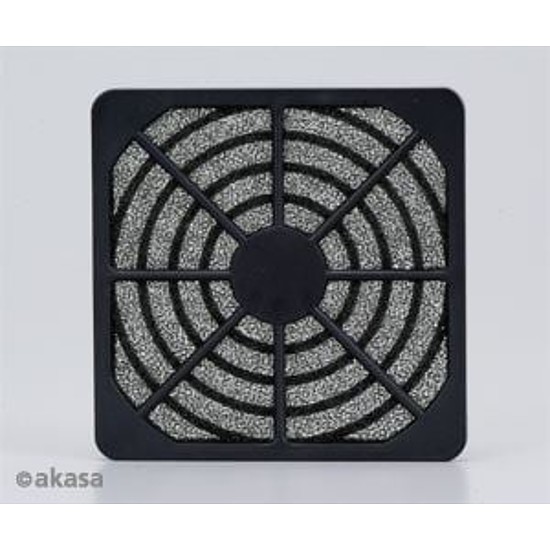 Akasa mosható ventilátor szűrő 12cm fekete (GRM120-30)