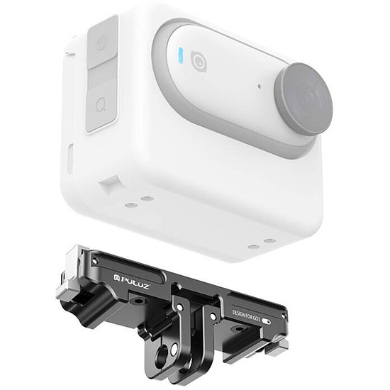 Alumínium gyorskioldó alapra szerelhető PULUZ Insta360 GO 3-hoz (PU972B)