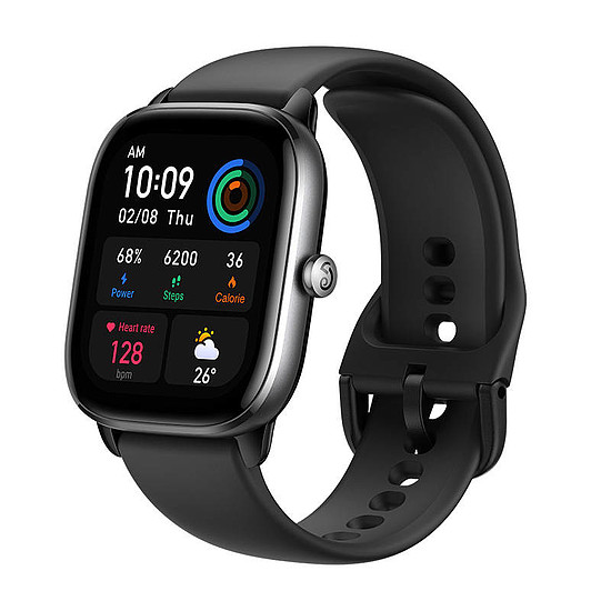 Amazfit GTS 4 mini okosóra éjfekete