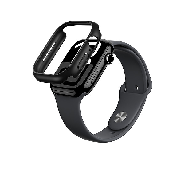 AmazingThing Minimal tok Apple Watch 46mm-hez - fekete
