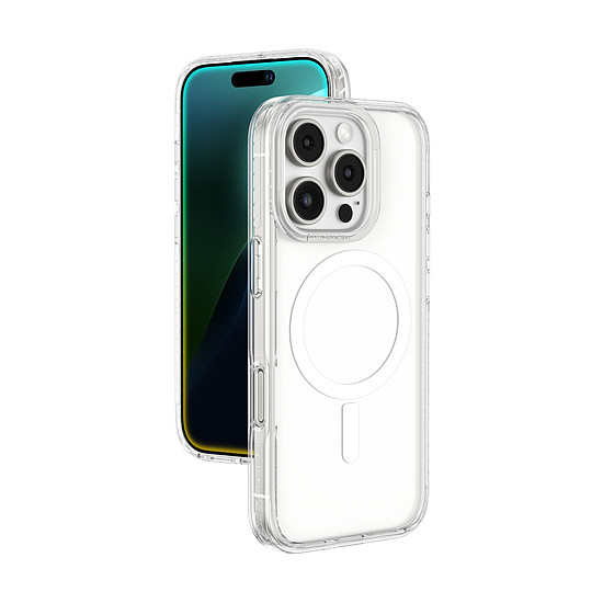 AmazingThing Titan Pro Mag tok mágneses gyűrűvel iPhone 16 Pro Maxhoz - átlátszó