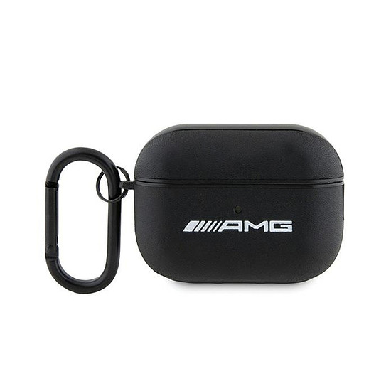 AMG bőr nagy logó - AirPods Pro 2 tok fekete (AMAP2SLWK)
