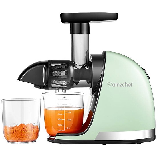 AMZCHEF 1501-GN-SM lassú sebességű gyümölcscentrifuga zöld (ZM1501-GN-SM)