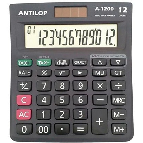 Antilop A1200 asztali számológép 12 számjegy