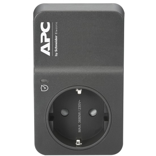 APC PM1WB-GR túlfeszültségvédő 1 aljzatos adapter