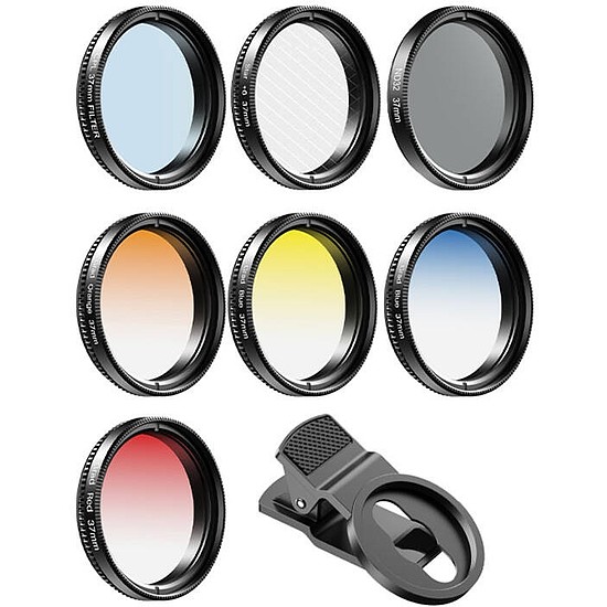 APEXEL APL-37UV-7G 37 mm-es telefonlencsék/szűrők