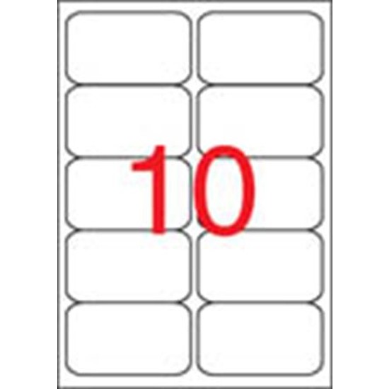 Apli 02411 99,1x57mm 2 pályás univerzális etikett kerekített sarkú 10 címke/ív 100ív/doboz