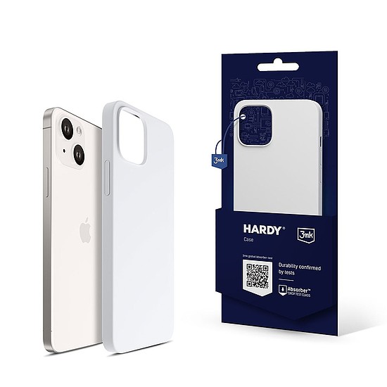 Apple iPhone 14 Plus - 3mk Hardy Szilikon MagCase Fehér