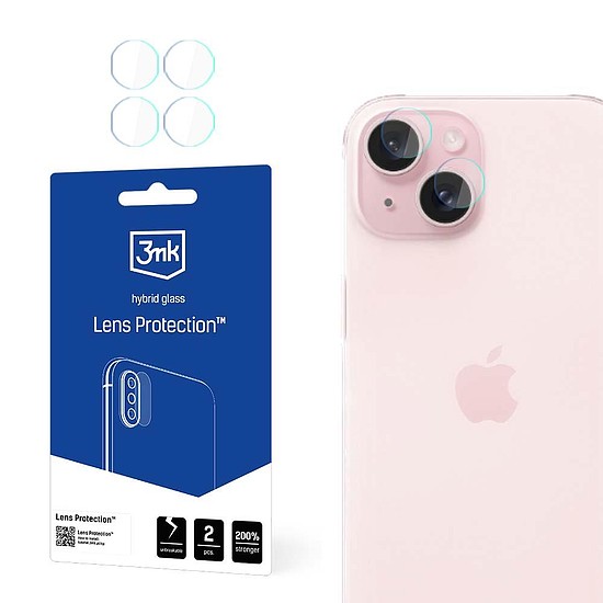 Apple iPhone 15 - 3mk Lens Protection