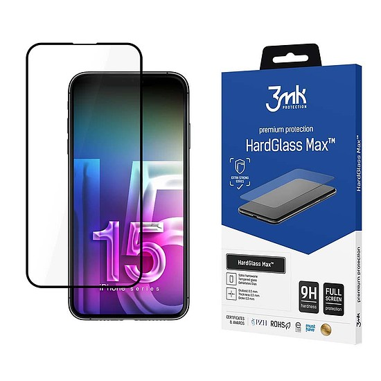 Apple iPhone 15 Plus - 3mk HardGlass Max