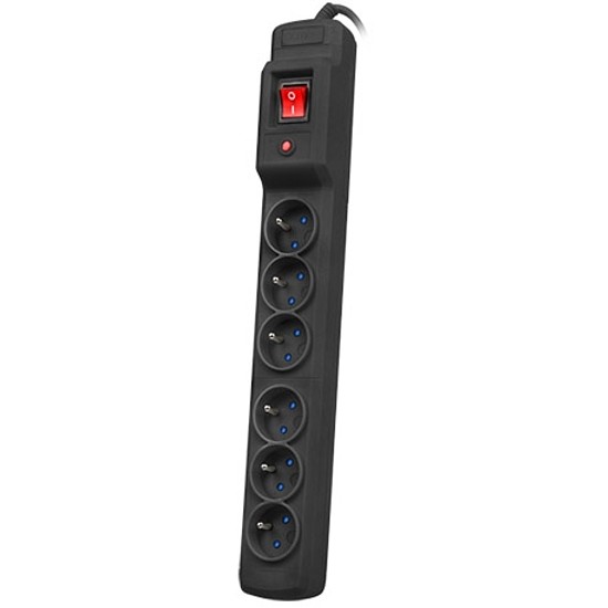 ARMAC SURGE PROTECTOR MULTI M6 3M 6X FRENCH OUTLETS BLACK (ARM193123)