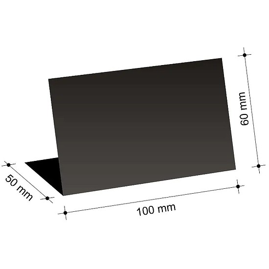 Ártábla krétafilcezhető 100x60 mm talp 100x50mm 2051x
