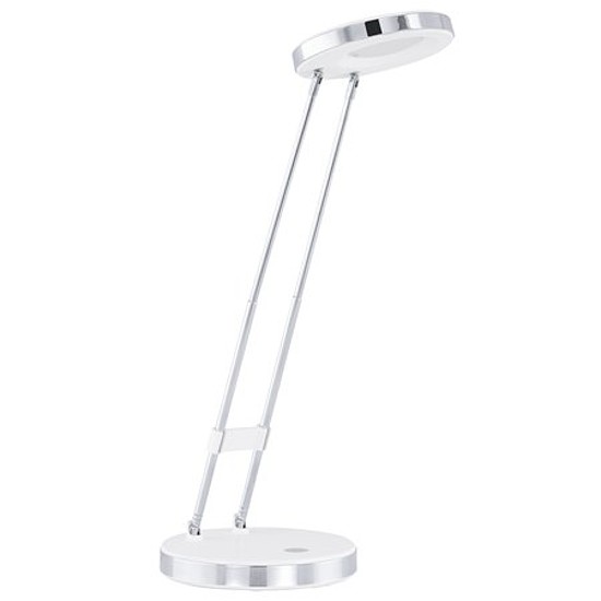 Asztali lámpa Gexo fehér, króm 3W Led