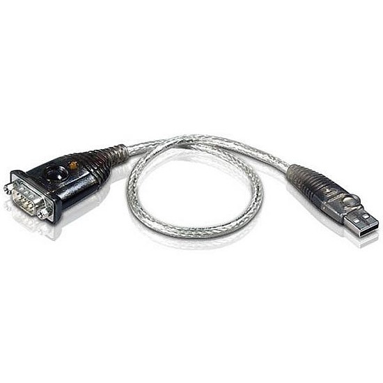 Aten UC-232A Konverter, USB-sor.9pin Male-RS 232, 35cm megszűnő