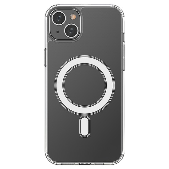 Átlátszó mágneses tok MagSafe tok iPhone 14 Plus mágneses átlátszó borításhoz
