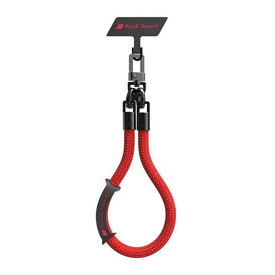 Audi keresztpántos univerzális nyakpánt 28cm x 10mm - piros