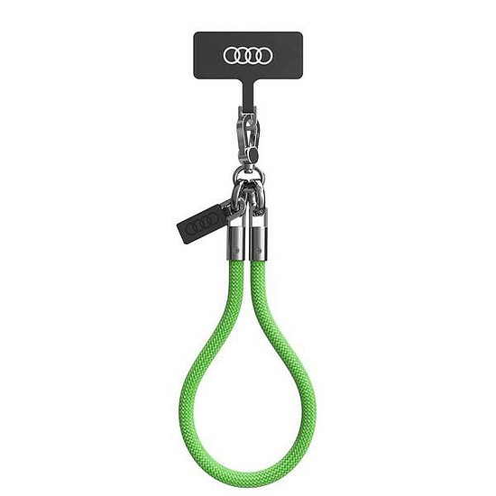 Audi keresztpántos univerzális nyakpánt 28cm x 8mm - zöld